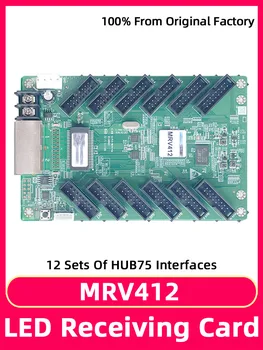 Novastar MRV412 מלא צבע LED גדול מסך וידאו קבלת כרטיס קלטת 12 HUB75E יציאות ממשק 512x512 פיקסלים בקר
