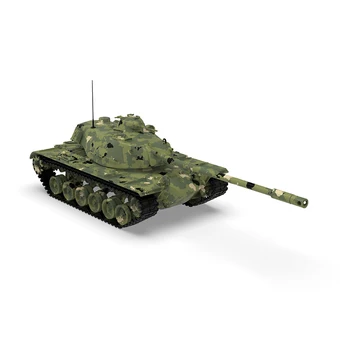 SSMODEL 48530 V1.7 1/48 3D מודפס שרף מודל הערכה אותנו T110E5 כבד טנק