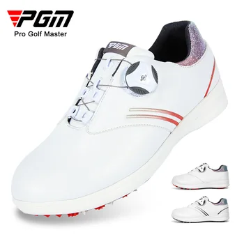 PGM גולף נעלי נשים נעלי ספורט עמיד למים, אנטי להחליק ידית שרוכים הליכה נוחות זוג מגפי קרסול חיצוני לנשימה