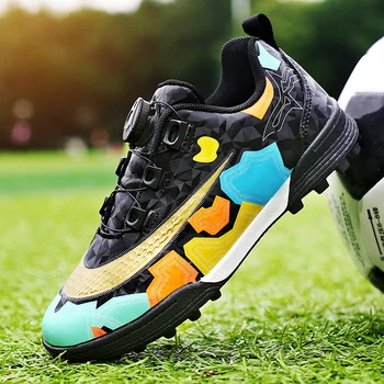 ותזמורות נעלי כדורגל הילד Neymar כדורגל אתחול הסיטוניים חיצונית סוליות כדורגל הילד Futsal אימון ספורט נעלי ספורט מתנות לשנה החדשה