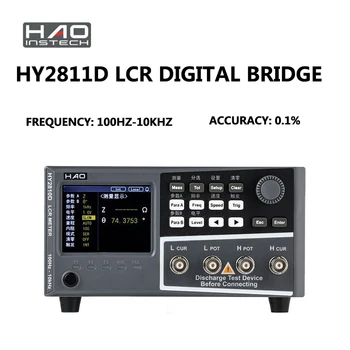 HY2810D דיגיטלי גשר הבוחן 0.1% דיוק גבוה 10KHZ frequency lcr קיבול השראות התנגדות מטר