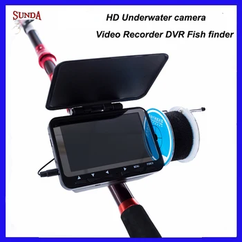 נייד DVR לתפקד מתחת למים וידאו מוצא דגים המצלמה 4.3