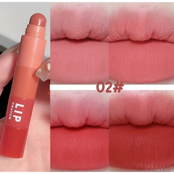 חדש 4pc/סט שפתון קוריאנית נערה קבוצה עפרון שפתון לאורך זמן מט שפתיים איפור גוון קל של צבע סקסי עמיד למים Lipgross