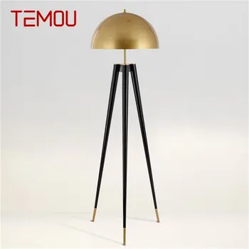 TEMOU נורדי קומה מנורת LED מודרנית יצירתית עומד אור מדוזה לעצב את חדר השינה לסלון דקורטיבי