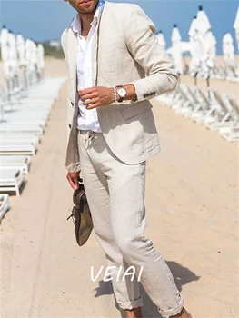 חדש Arilval אופנה חליפות עסקים חתונה חליפות גברים תחפושת Homme גברים בגדי קיץ אביב Mens החליפה 2PCS(ז ' קט+מכנסיים)