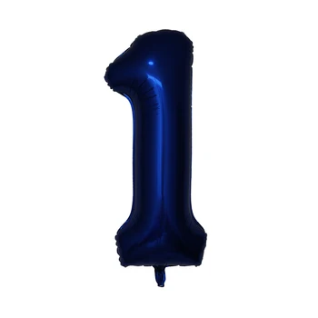 40inch הים הכחול מספר בלון דיגיטלי-0 עד 9 בלוני הליום מסיבת יום הולדת קישוט Inflatble אוויר Ballon החתונה אספקה