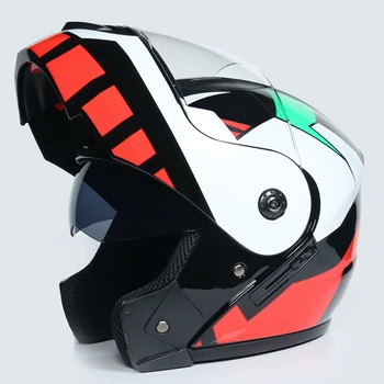 קניות חינם הטוב ביותר מכירות מלאות פנים קסדת קסדת אופנוע motocicleta casco capacetes
