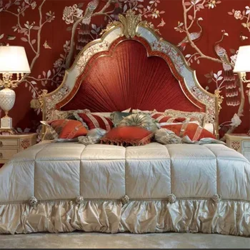 חיסכון בחלל מיטה בגודל קינג לופט מודרני מסגרת המיטה בנות אסתטי ליטו Matrimoniale Multifunzione ריהוט חדר שינה להגדיר המלכה