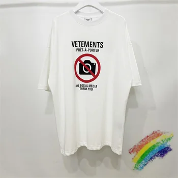2023ss Vetements טי-שירט נשים גברים 1:1 מנופחים לא מדיה חברתית תודה חולצה חולצות טי VTM