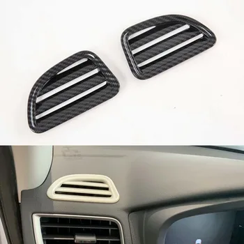 על Mitsubishi Pajero 2020 לוח המחוונים במכונית בצד אוורור מסגרת לקצץ עיצוב פנים אביזרים 2pcs/set