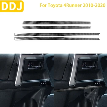 עבור טויוטה 4Runner 2010-2020 אביזרי רכב סיבי פחמן דלת הפנים לקצץ Stripl מדבקת קישוט