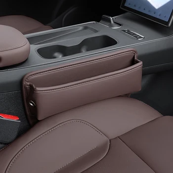 המושב נקיק תיבת אחסון כיס עבור אאודי A3 S3 8L 8V 8P 8Y RS3 סדאן Sportback Quattro סליין כוונון הטלפון מחזיק אביזרים