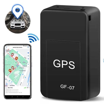 מיני GF-07 GPS לרכב מעקב בזמן אמת מעקב אנטי-גניבה אנטי אבוד, איתור מגנטי חזק הר SIM הודעה Positioner