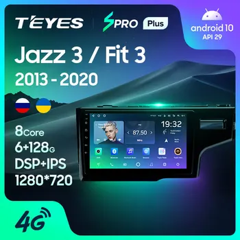 TEYES SPRO בנוסף על הונדה ג ' אז 3 2015 - 2020 להתאים 3 GP GK 2013 - 2020 יד ימין נהג המכונית רדיו מולטימדיה נגן וידאו ניווט GPS אנדרואיד 10 לא 2din 2 din dvd
