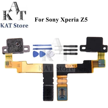 קאט עבור Sony Xperia Z5 E6653 E6603 E6633 מיקרופון ריבון להגמיש כבלים טלפון חכם חלק חילוף חלופי