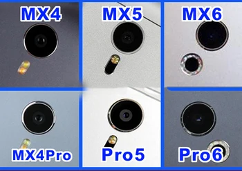 חדש Ymitn דיור בחזרה מצלמה עדשת זכוכית לכסות עם דבק חלופי עבור Meizu MX3 MX4 MX5 MX6 Pro6