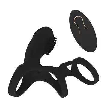 אינטימי להגדיר את הזין מצורף Sextory אדם רוטט טבעת פין הדגדגן לגברים לאונן אדם מינית משחק רוז Vibator צעצועים