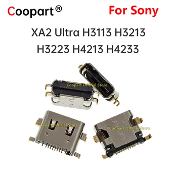 2Pcs המקורי TypeC מטען טעינת מחבר עגינה ההתקן חלקי חילוף עבור Sony XA2 אולטרה H3113 H3213 H3223 H4213 H4233