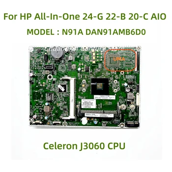 מתאים למדפסות HP כל אחד 24-ג 22-ב 20-C AIO מחשב נייד לוח אם DAN91AMB6D0 עם Celeron J3060 מעבד 100% נבדק מלא עבודה