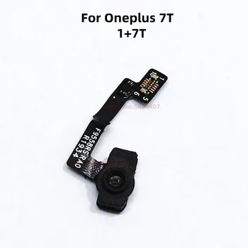 מקורי חיישן טביעות אצבע כפתור הבית להגמיש כבלים עבור Oneplus 7T 1+7T Touch ID, סורק טביעות אצבעות מקש חזרה Repalcement חלקים