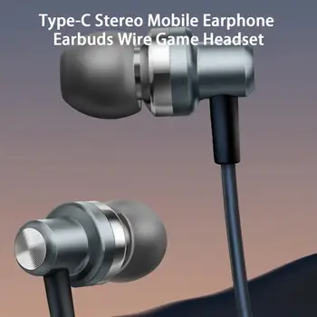 מעשי Wired אוזניות שידור יציב ב-האוזן אוזניות סטריאו סראונד משחקים משחקים.