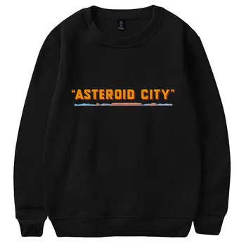 אסטרואיד העיר דפוס קט 2023 הגעה חדשה אישי החולצה שרוול ארוך יוניסקס נוחות למבוגרים Crewneck החולצה
